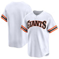 Trusc SF.Giants Blank Player White Home Game Stitched Jerseys