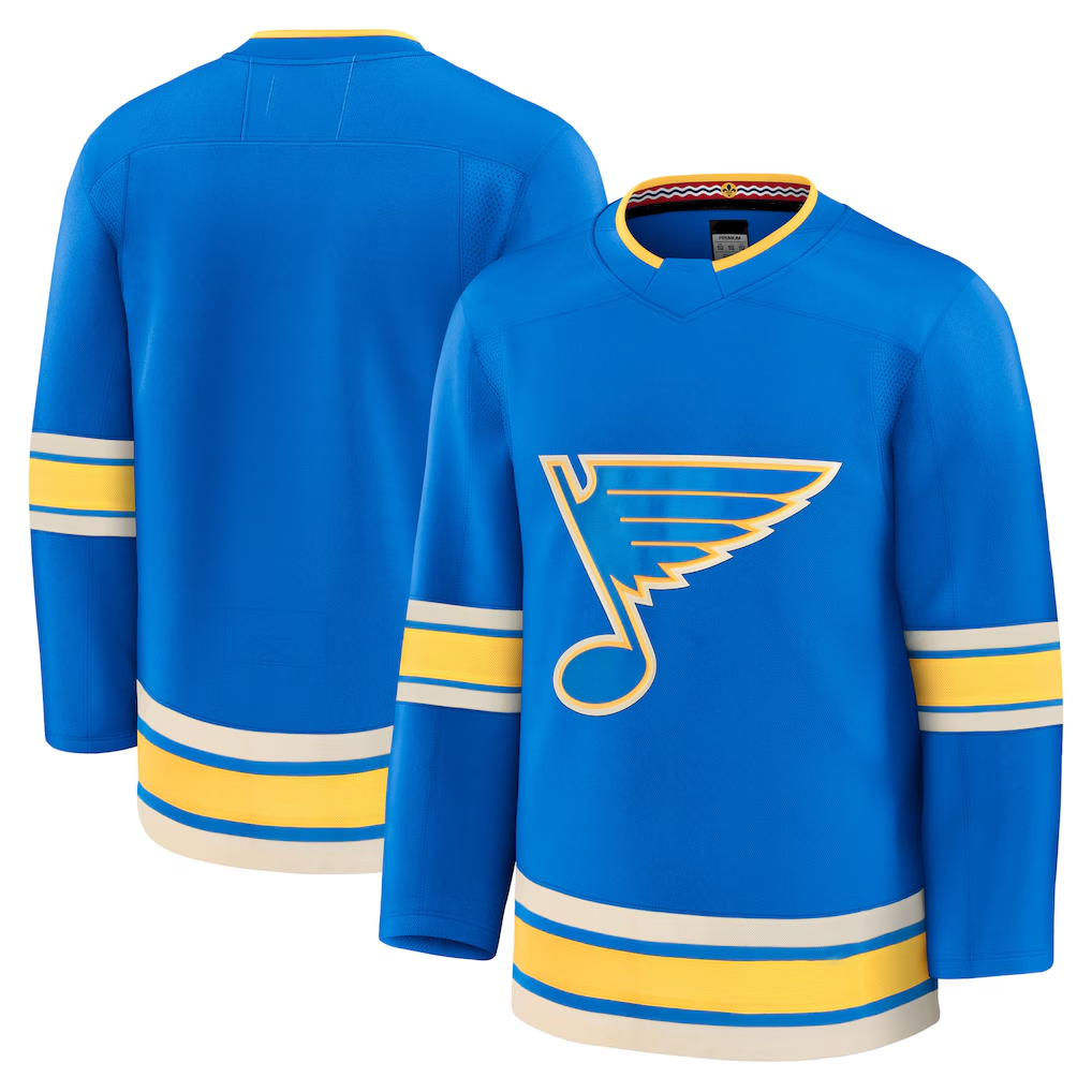 Trusc St.L.Blues Blue Alternate Premium Jerseys