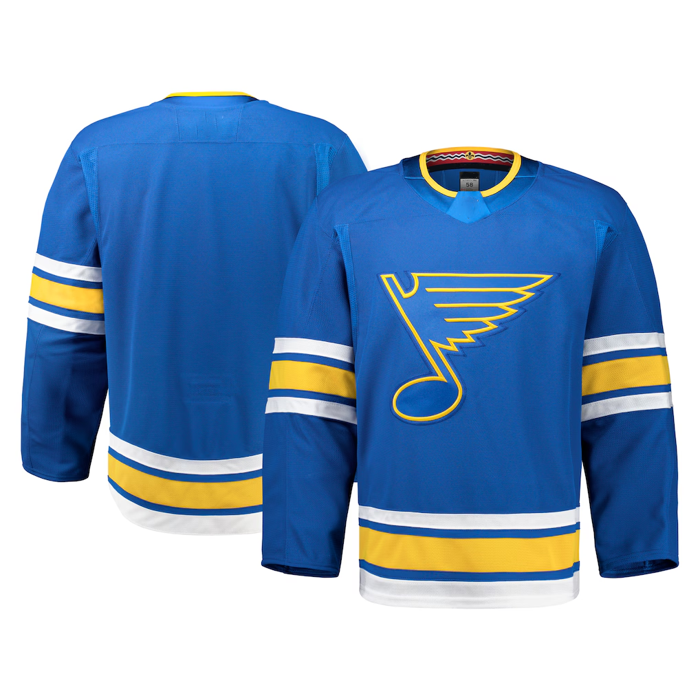 Trusc St.L.Blues Blue Home Authentic Pro Jerseys