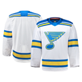 Trusc St.L.Blues White Away Authentic Pro Jerseys
