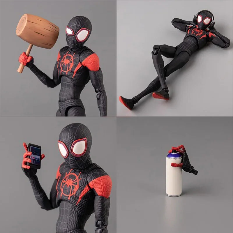 Marvel Legends Sentinel Spiderman Action Figure - Spider-verse Miles Morales, Peni Parker & SHF Anime Statue Toys | In Stock