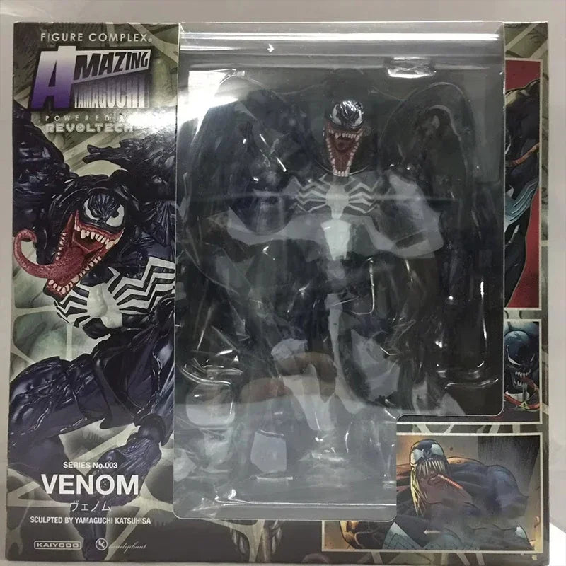 Marvel Character Venom in Movie The Amazing Spiderman BJD Figure Model Toys 18cm