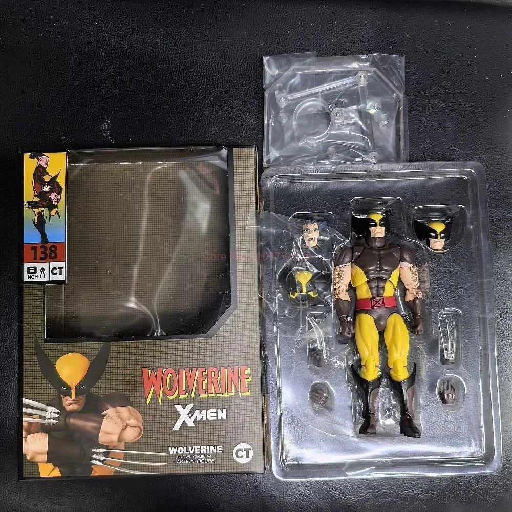 Hot Sale Ct Toys Mafex 096/138 - Wolverine Manga Version - Logan Classic Battle Suit Action Figure - Marvel Mobile Toy