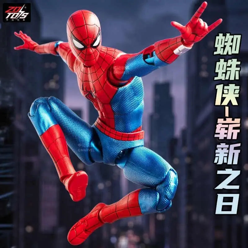 Genuine Marvel Spider-Man4 Brand New Day Series Action Figure Movable Joints Model Desktop Decoration Assembly Toy Birthday Gift