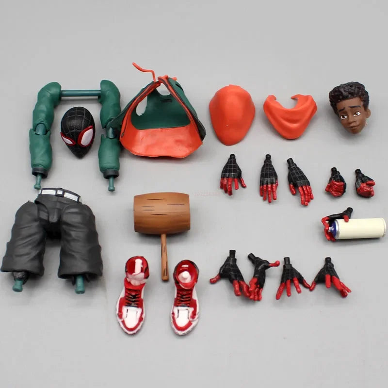 Marvel Legends Sentinel Spiderman Action Figure - Spider-verse Miles Morales, Peni Parker & SHF Anime Statue Toys | In Stock