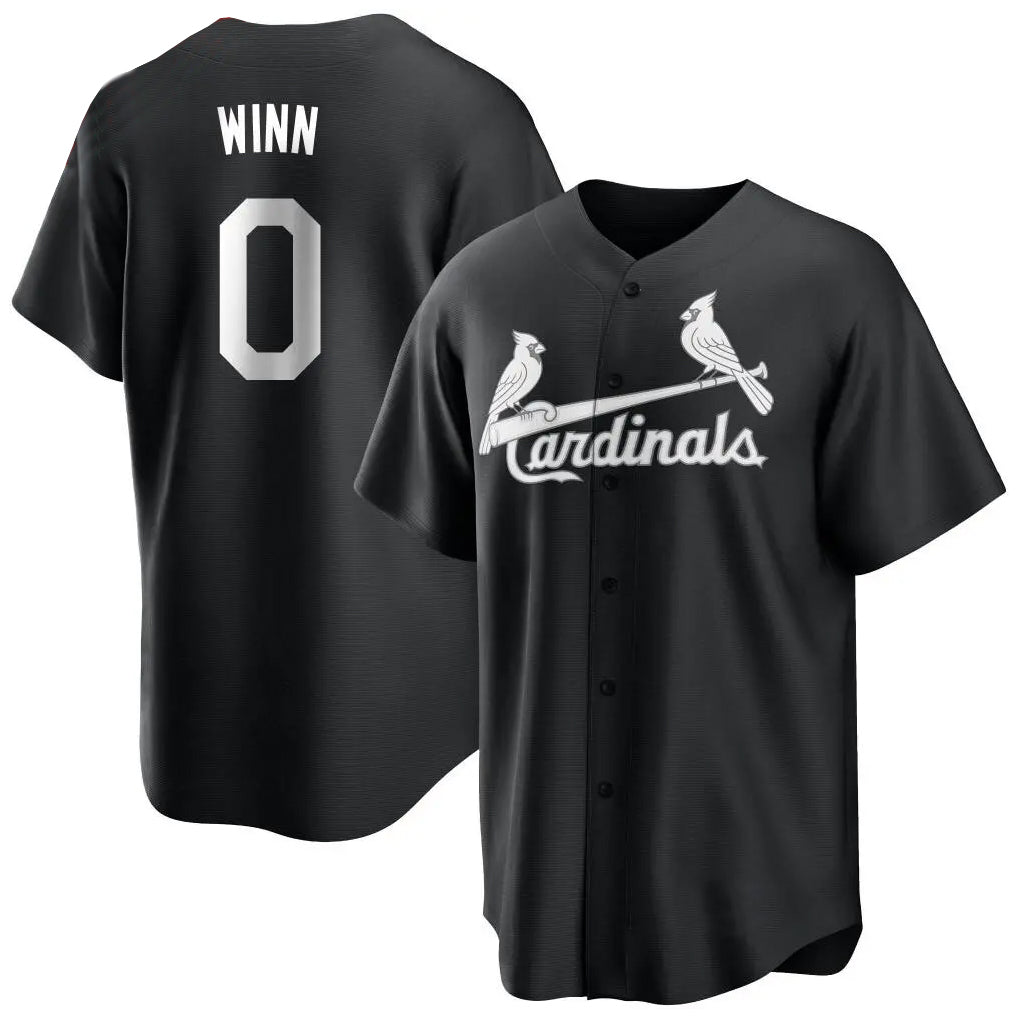 Trusc St. Louis Cardinals #0 Masyn Winn Player Black City Connect Home Limited Stitched Jerseys