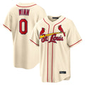 Trusc St. Louis Cardinals #0 Masyn Winn Player Cream Home Game Stitched Jerseys
