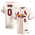 Trusc St. Louis Cardinals #0 Masyn Winn Player Cream Home Limited Stitched Jerseys