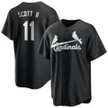 Trusc St. Louis Cardinals #11 Victor Scott II Player Black City Connect Home Limited Stitched Jerseys