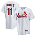 Trusc St. Louis Cardinals #11 Victor Scott II Player White Home Game Stitched Jerseys