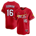 Trusc St. Louis Cardinals #16 Nolan Gorman Player Red City Connect Limited Stitched Jerseys
