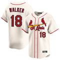 Trusc St. Louis Cardinals #18 Jordan Walker Player Cream Home Limited Stitched Jerseys