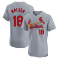 Trusc St. Louis Cardinals #18 Jordan Walker Player Gray Home Limited Elite Stitched Jerseys
