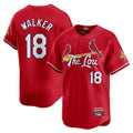 Trusc St. Louis Cardinals #18 Jordan Walker Player Red City Connect Limited Stitched Jerseys
