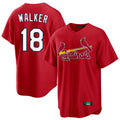 Trusc St. Louis Cardinals #18 Jordan Walker Player Red Home Game Stitched Jerseys