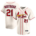 Trusc St. Louis Cardinals #21 Lars Nootbaar Player Cream Home Limited Stitched Jerseys