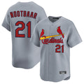Trusc St. Louis Cardinals #21 Lars Nootbaar Player Gary Home Limited Stitched Jerseys