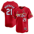 Trusc St. Louis Cardinals #21 Lars Nootbaar Player Red City Connect Limited Stitched Jerseys