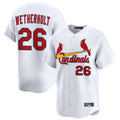Trusc St. Louis Cardinals #26 JJ Wetherholt Player White Home Limited Stitched Jerseys