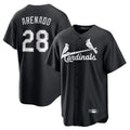 Trusc St. Louis Cardinals #28 Nolan Arenado Player Black City Connect Home Limited Stitched Jerseys