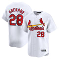 Trusc St. Louis Cardinals #28 Nolan Arenado Player White Home Limited Stitched Jerseys