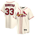 Trusc St. Louis Cardinals #33 Brendan Donovan Player Cream Home Game Stitched Jerseys