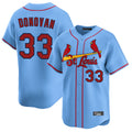 Trusc St. Louis Cardinals #33 Brendan Donovan Player Light Blue Home Limited Stitched Jerseys