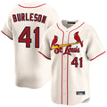 Trusc St. Louis Cardinals #41 Alec Burlesona Player Cream Home Limited Stitched Jerseys