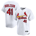 Trusc St. Louis Cardinals #41 Alec Burlesona Player White Home Limited Stitched Jerseys