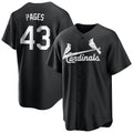 Trusc St. Louis Cardinals #43 Pedro Pages Player Black City Connect Home Limited Stitched Jerseys