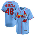 Trusc St. Louis Cardinals #48 Ivan Herrera Player Light Blue  Home Limited Stitched Jerseys