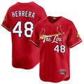 Trusc St. Louis Cardinals #48 Ivan Herrera Player Red City Connect Limited Stitched Jerseys