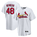 Trusc St. Louis Cardinals #48 Ivan Herrera Player White Home Game Stitched Jerseys