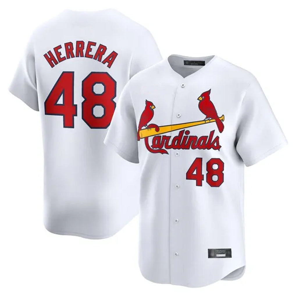 Trusc St. Louis Cardinals #48 Ivan Herrera Player White Home Limited Stitched Jerseys