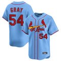 Trusc St. Louis Cardinals #54 Sonny Gray Player Light Blue Home Limited Stitched Jerseys