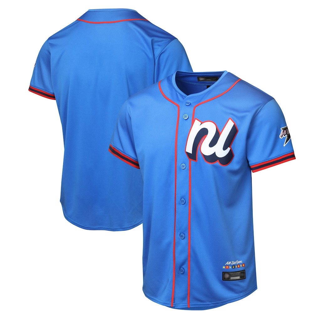 Trusc St. Louis Cardinals Blank Player Blue National League All-Star Edition Limited Stitched Jerseys