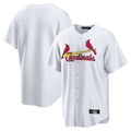 Trusc St. Louis Cardinals Blank Player White Home Game Stitched Jerseys