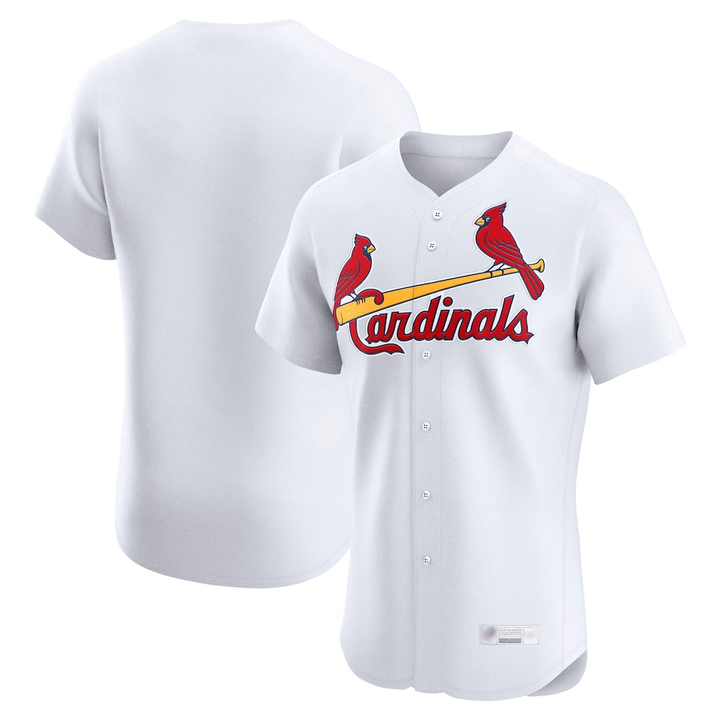 Trusc St. Louis Cardinals Blank Player White Home Limited Elite Stitched Jerseys
