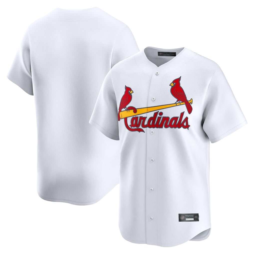 Trusc St. Louis Cardinals Blank Player White Home Limited Stitched Jerseys