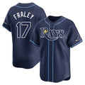 Trusc TB.Rays #17 Jake Fraley Player Navy Home Limited Stitched Jerseys