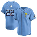 Trusc TB.Rays #22 Griffin Jax Player Light Blue Home Limited Stitched Jerseys