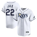 Trusc TB.Rays #22 Griffin Jax Player White Home Limited Stitched Jerseys
