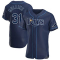 Trusc TB.Rays #31 Cedric Mullins Player Navy Home Limited Elite Stitched Jerseys