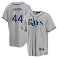 Trusc TB.Rays #44 Ryan Pepiot Player Gray Home Limited Stitched Jerseys