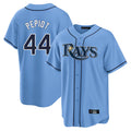 Trusc TB.Rays #44 Ryan Pepiot Player Light Blue Home Limited Stitched Jerseys