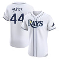 Trusc TB.Rays #44 Ryan Pepiot Player White Home Limited Elite Stitched Jerseys