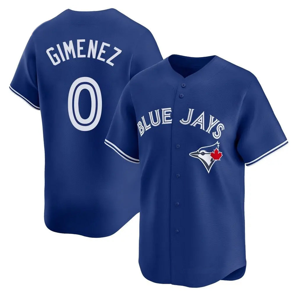 Trusc T.Blue Jays #0 Andres Gimenez Player Royal Home Game Stitched Jerseys