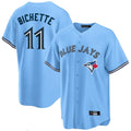 Trusc T.Blue Jays #11 Bo Bichette Player Blue Home Limited Stitched Jerseys