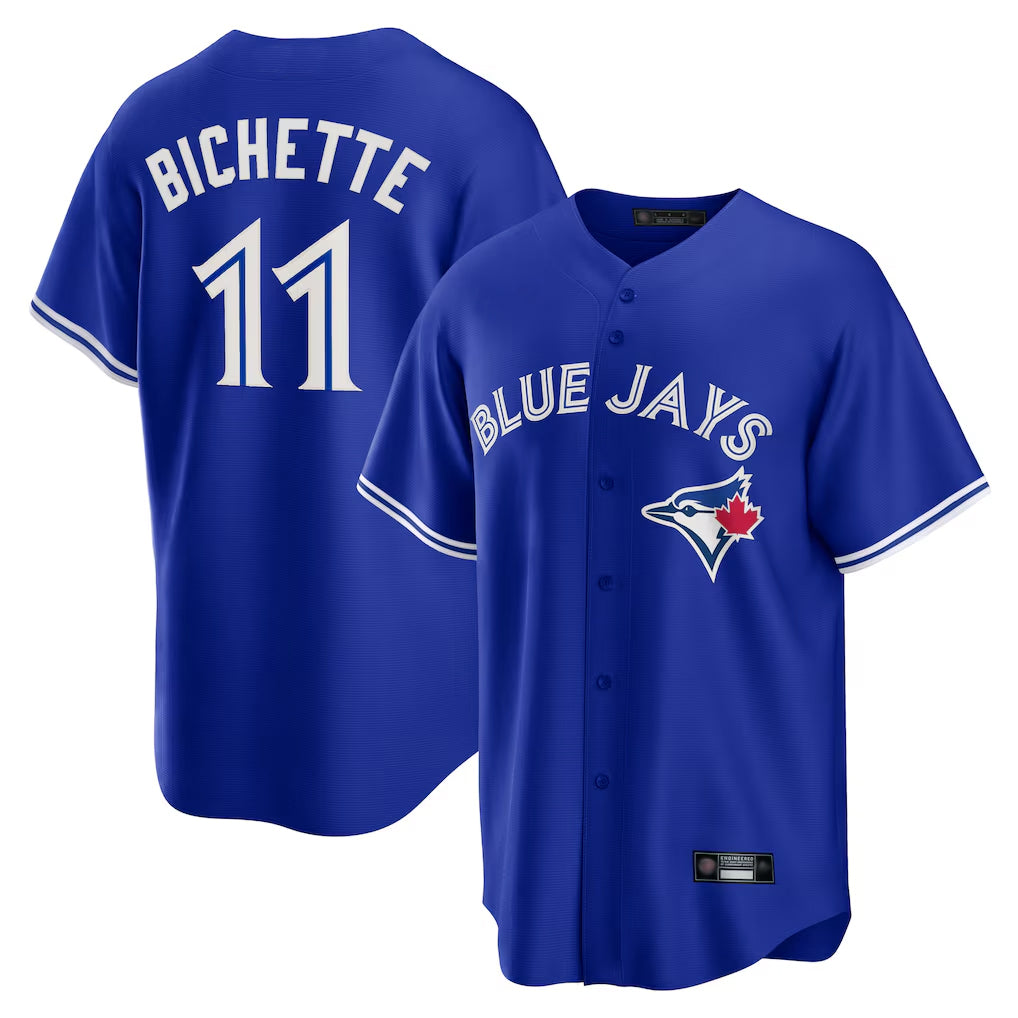 Trusc T.Blue Jays #11 Bo Bichette Player Blue Rush Limited Stitched Jerseys