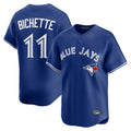 Trusc T.Blue Jays #11 Bo Bichette Player Royal Limited Home Stitched Jerseys